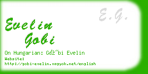 evelin gobi business card